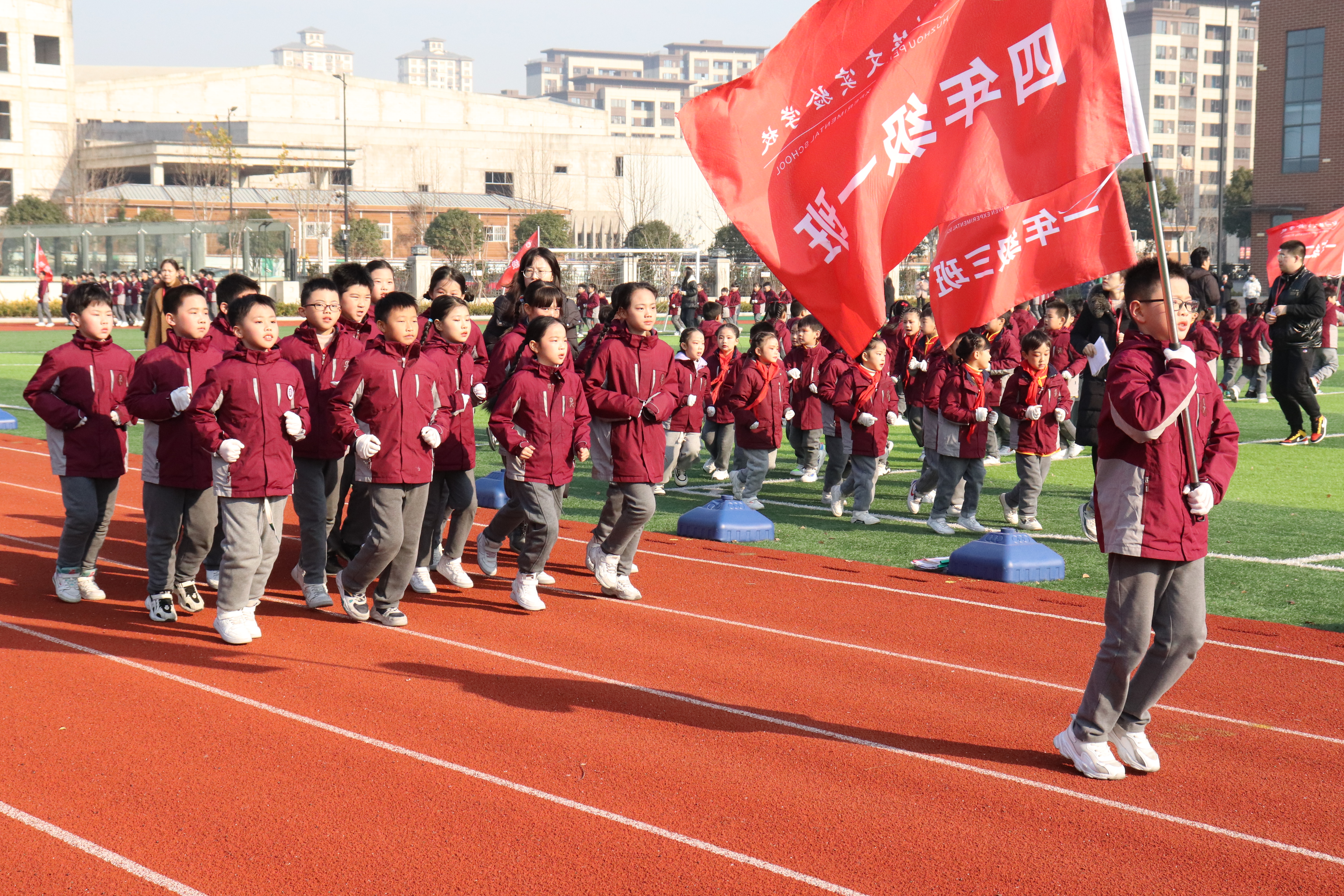 【陽光運動】激情跑操燃斗志 魅力培文綻風采